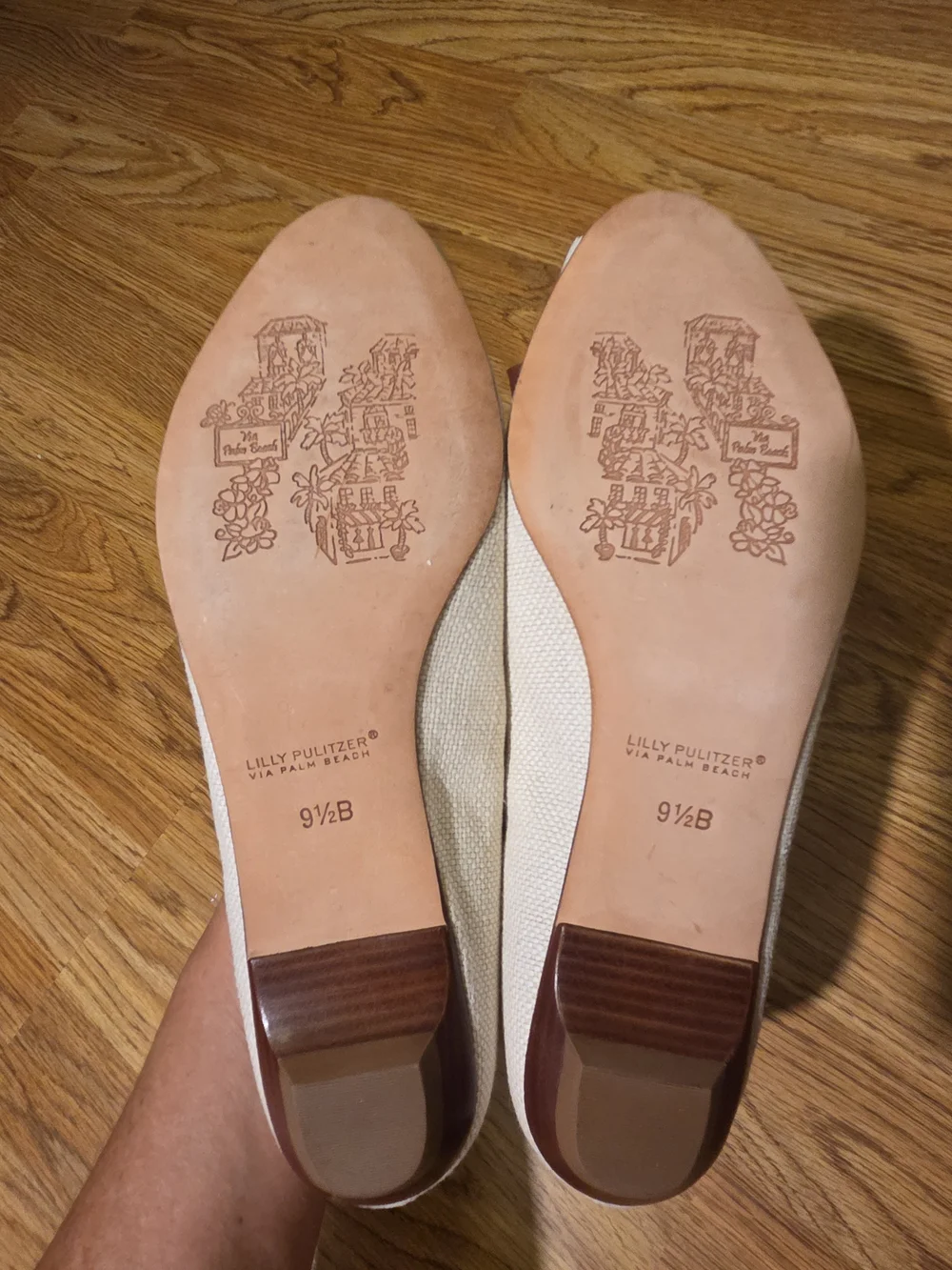 Lilly Pulitzer Bow Tie Ballet Flats